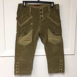 10 Feet Velvet Cropped Vintage Jeans